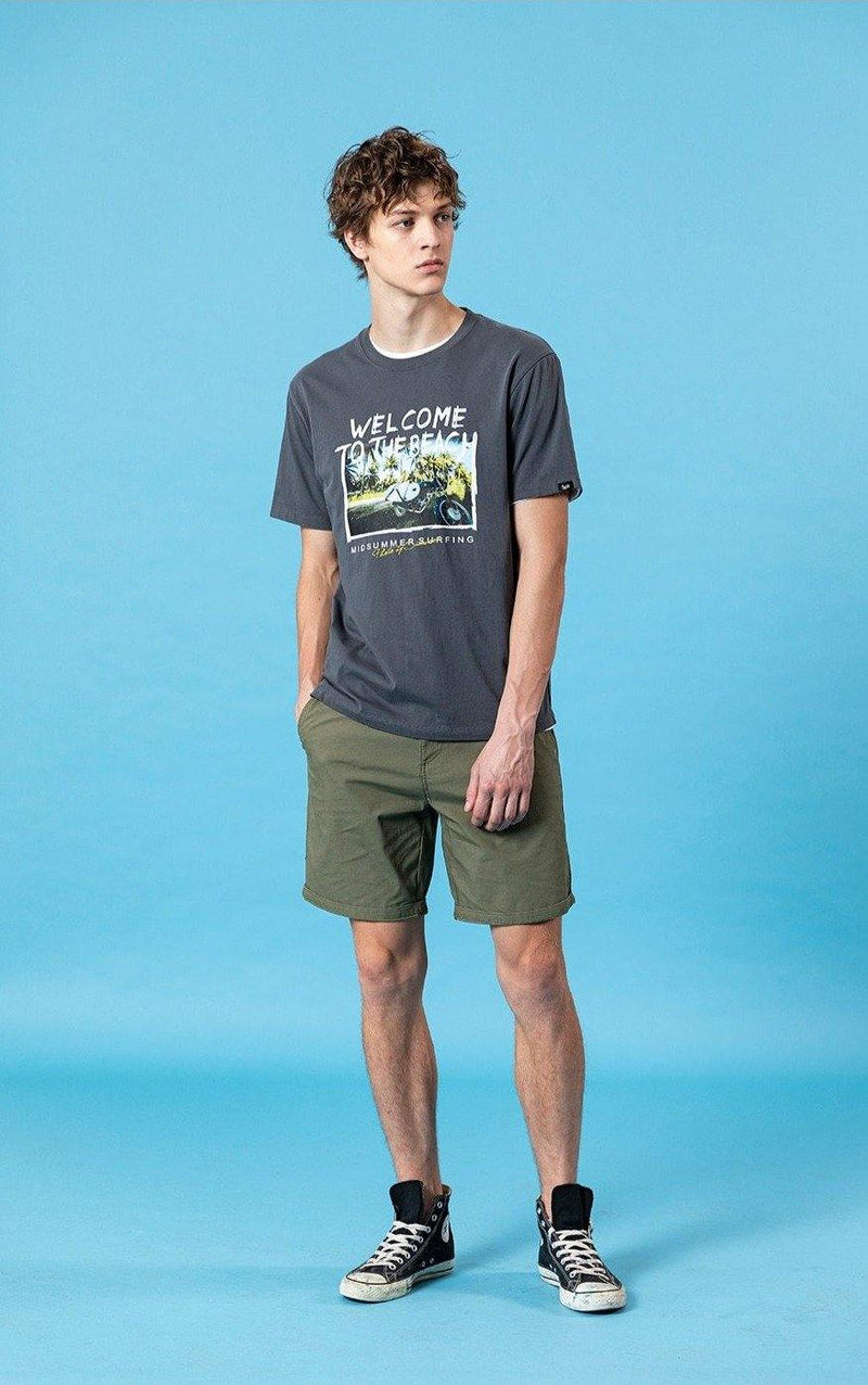 Men's Classical Knee Length Shorts - AM APPAREL