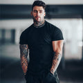 Men's Cotton Slim Fit Fitness T-Shirt - AM APPAREL