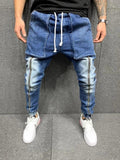 Men's Denim Casual Big Pocket Pants - AM APPAREL