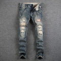 Men's Distressed Casual Jeans - AM APPAREL