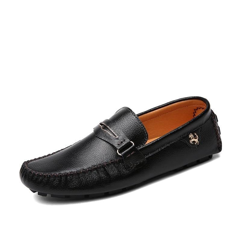 Men's Fashion Moccasin Soft Comfy Loafers - AM APPAREL