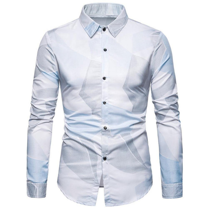 Men's Geometric Daily Shirt - AM APPAREL