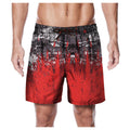 Men's Geometric Summer Swimwear Shorts - AM APPAREL