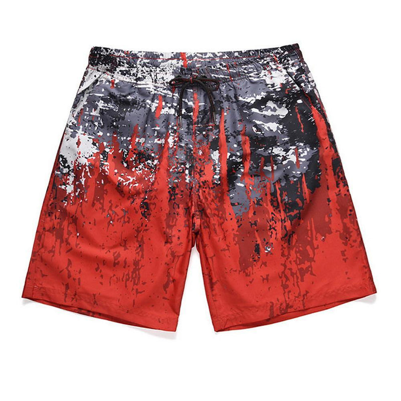 Men's Geometric Summer Swimwear Shorts - AM APPAREL