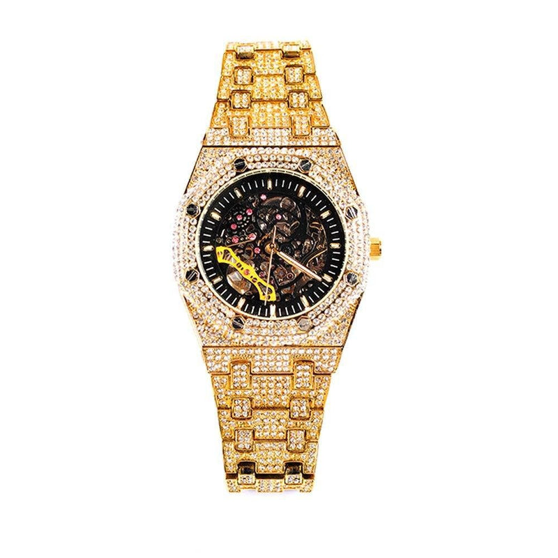 Men's Iced Out Luxury Watch - AM APPAREL