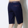 Men's Knee Length Stretch Cotton Shorts - AM APPAREL