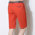 Men's Knee Length Stretch Cotton Shorts - AM APPAREL