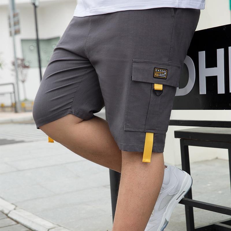 Men's Korean Style Side Pocket Shorts - AM APPAREL