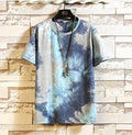 Men's New Tie Dye Summer T-Shirt - AM APPAREL