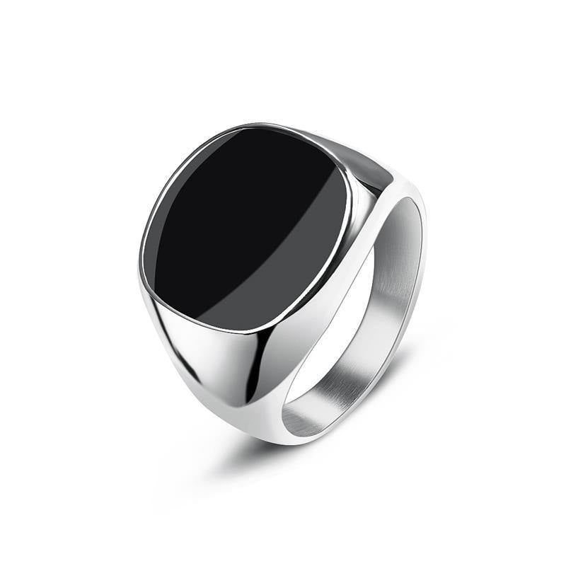 Men's Rock Smooth Ring - AM APPAREL