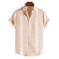 Men's Short-Sleeved Casual Beach Shirt - AM APPAREL