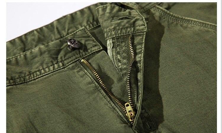 Men's Side Pocket Casual Cargo Pants - AM APPAREL