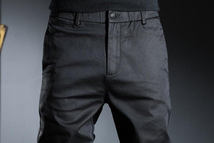 Men's Slim Fit Casual Korean Streetwear Pants - AM APPAREL