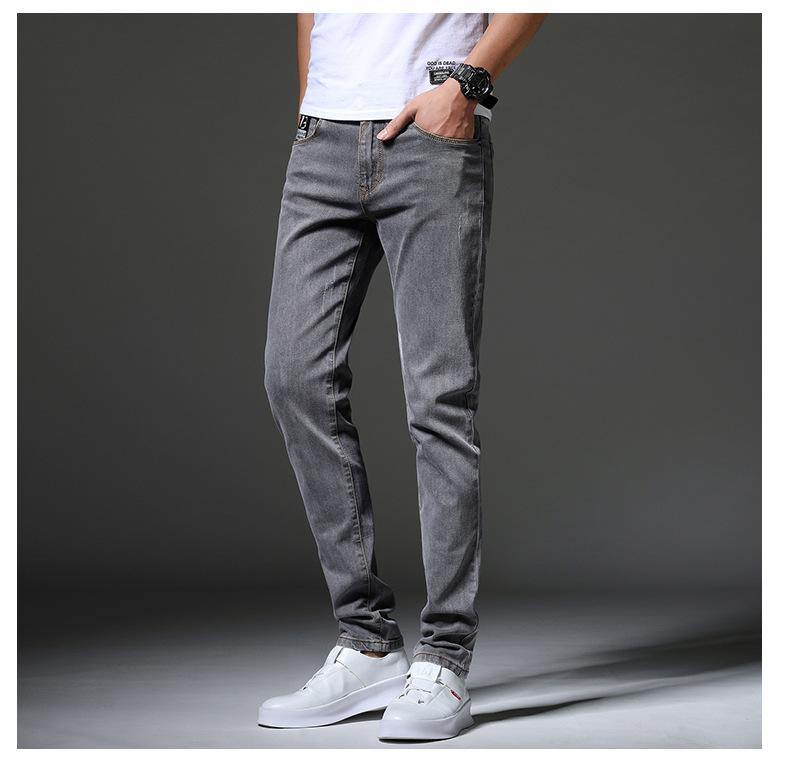 Men's Slim Fit Denim Designer Jeans - AM APPAREL