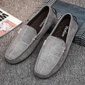 Men's Soft Comfortable Flock Loafers - AM APPAREL