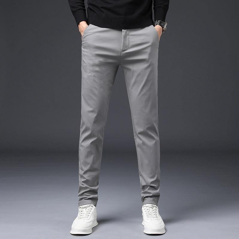 Men's Summer Lightweight Classic Style Pants - AM APPAREL