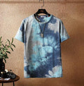 Men's Tie Dye Short Sleeve Fashion T-Shirt - AM APPAREL