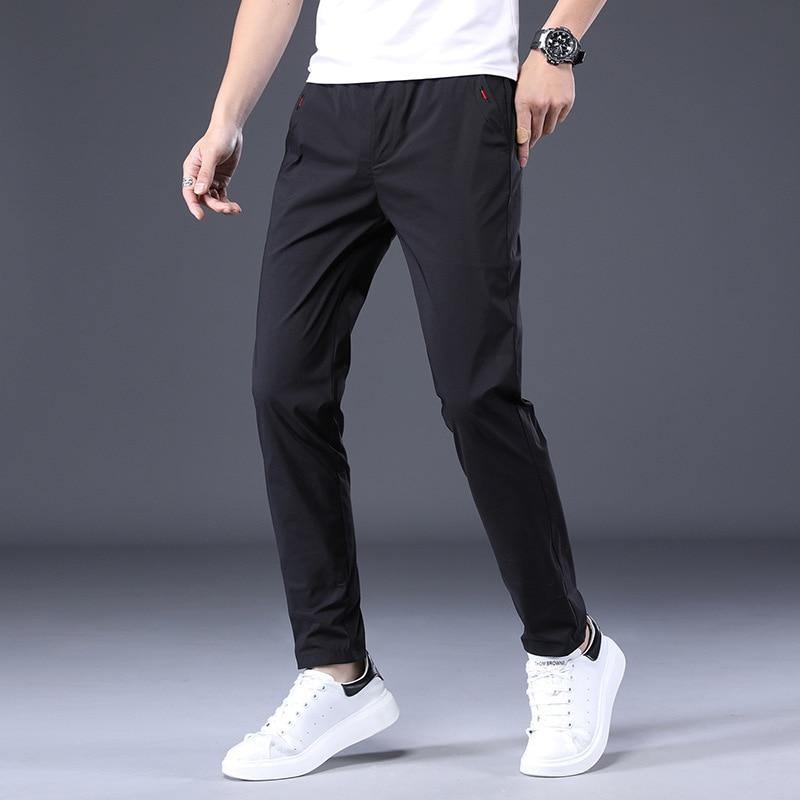 Mens Light Weight Summer Casual Track Pants - AM APPAREL