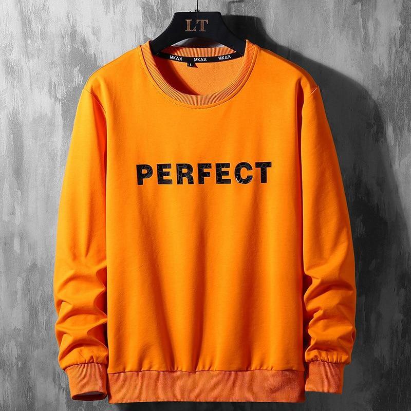 "PERFECT" Unisex Casual Lightweight Sweatshirt - AM APPAREL