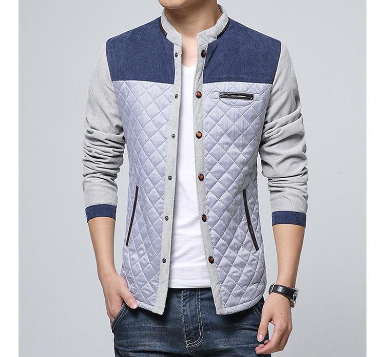 Spring Men's Patchwork Jacket Coat - AM APPAREL