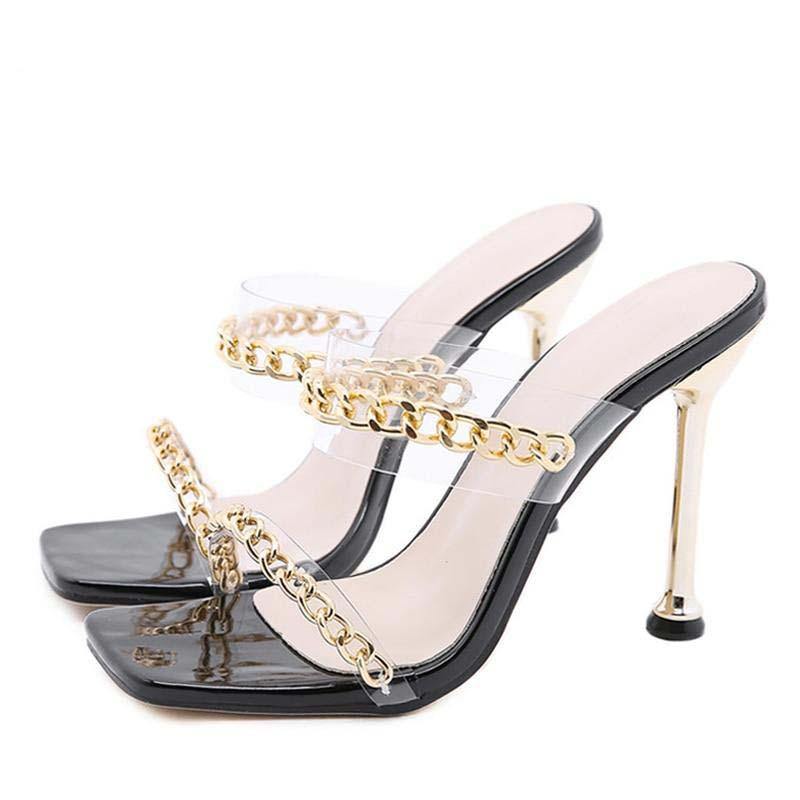 Super Extra Clear Top High Heels - AM APPAREL