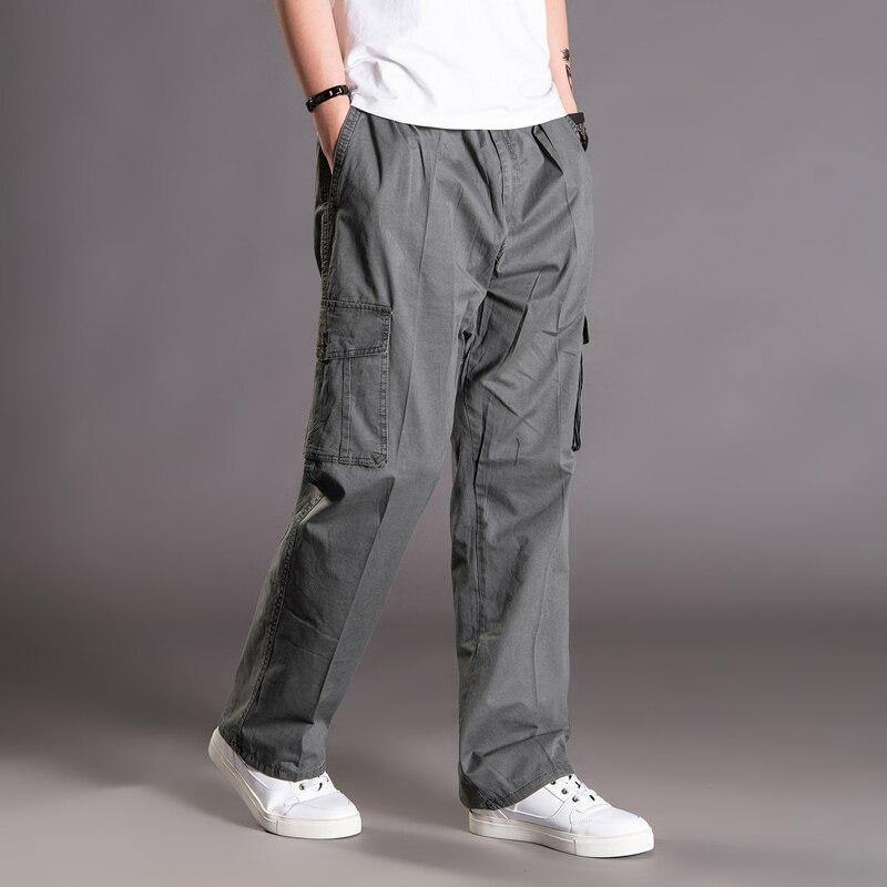 THOS Men's Casual Loose Cargo Pants - AM APPAREL