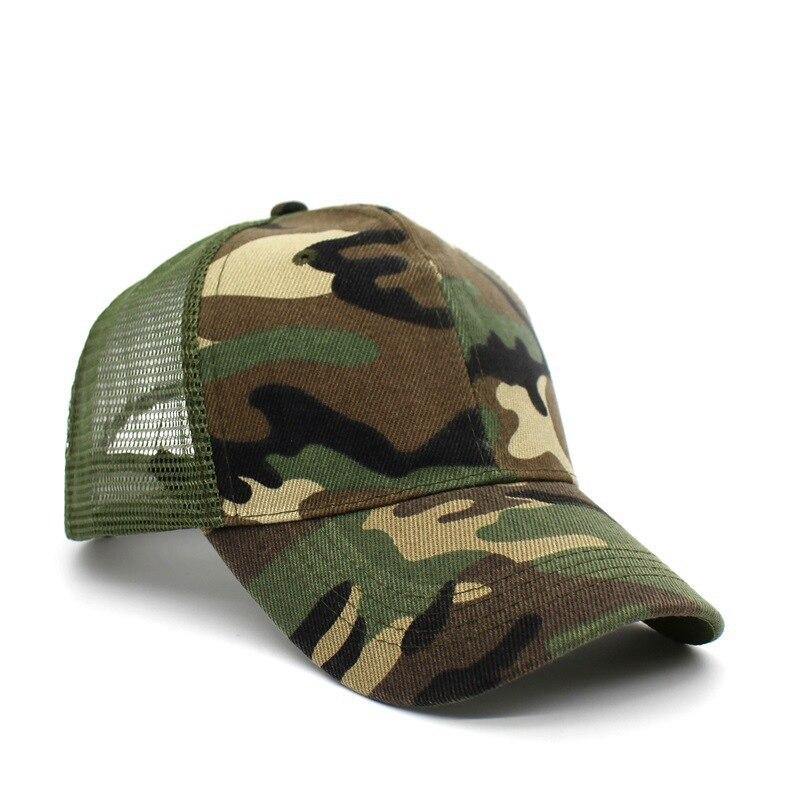 Unisex Camouflage Baseball Cap - AM APPAREL