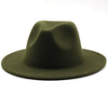 Unisex Woolen Fedoras Jazz Hats - AM APPAREL