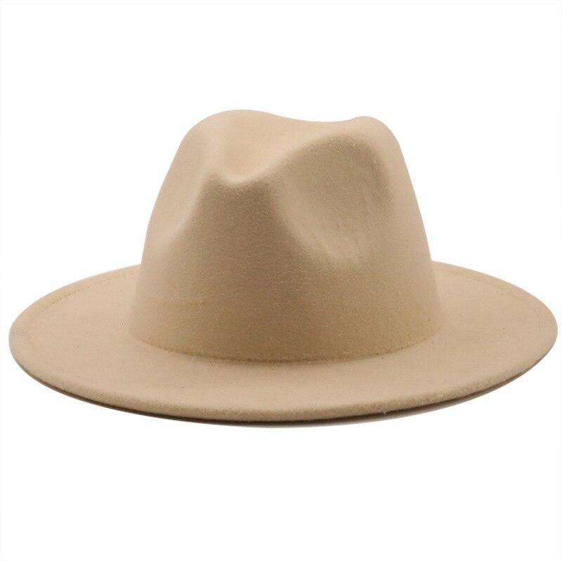 Unisex Woolen Fedoras Jazz Hats - AM APPAREL