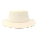 Unisex Woolen Flat Top Fedora Hat - AM APPAREL