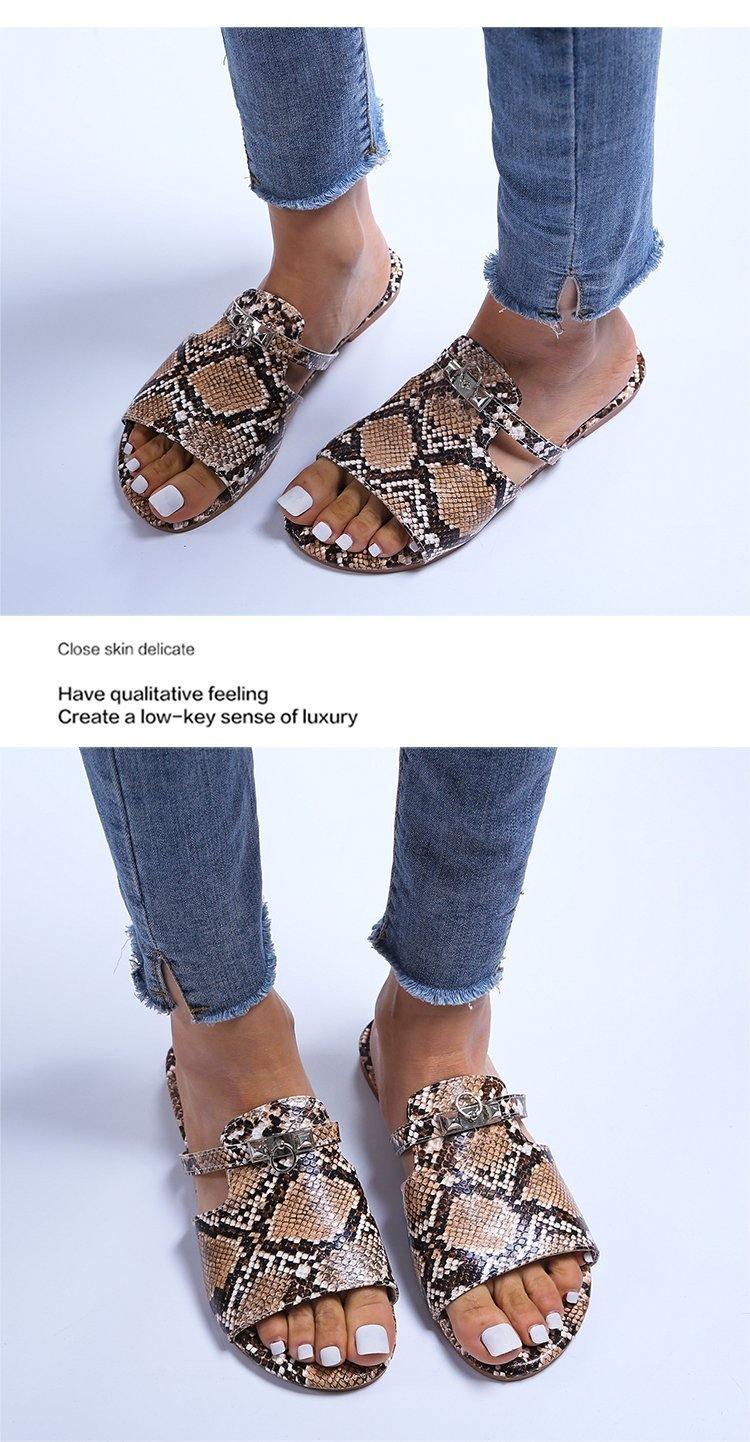 Wome's Summer Flat Slippers - AM APPAREL