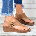 Women's Big Sole Platform Sandals - AM APPAREL