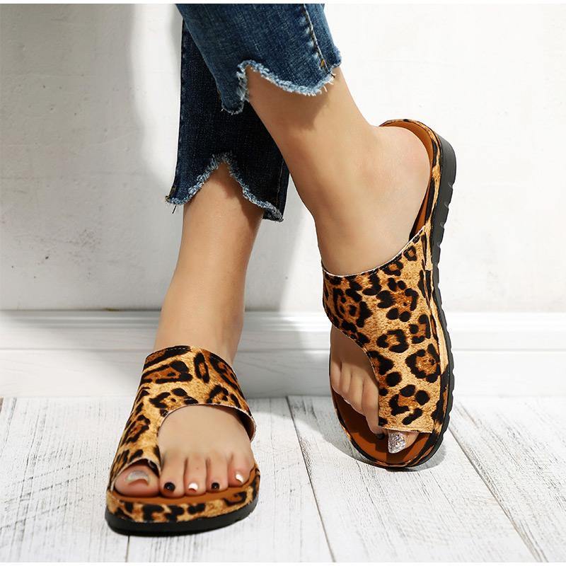 Women's Comfy Flat Platform Sandals - AM APPAREL