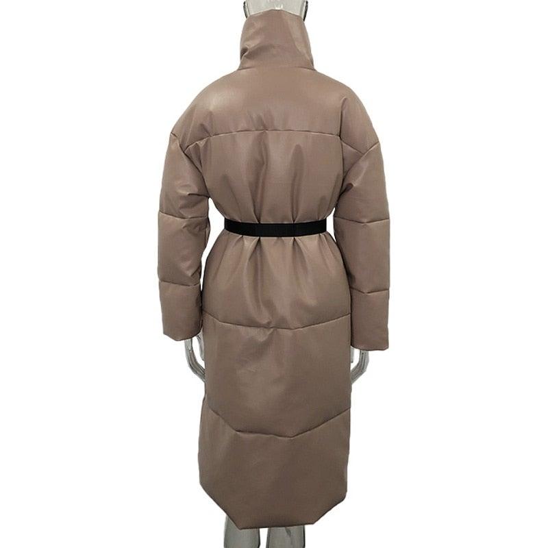 Women's Winter Warm Parkas  Long Jackets - AM APPAREL