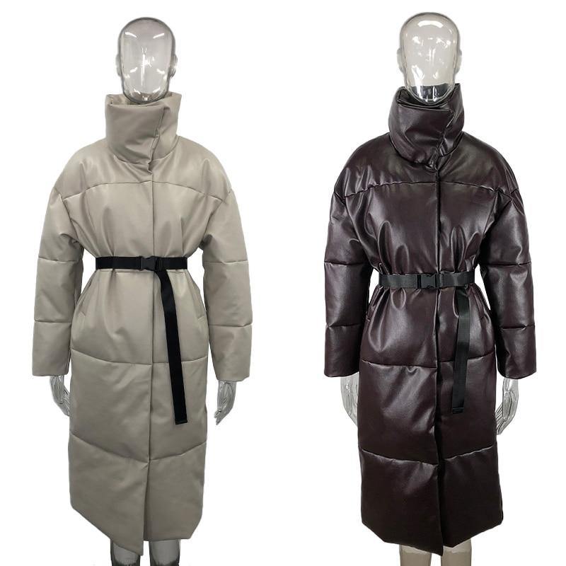 Women's Winter Warm Parkas  Long Jackets - AM APPAREL