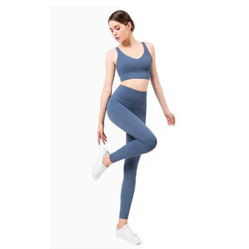 Women's Yoga Sports bra & High Waist Leggings Set - AM APPAREL