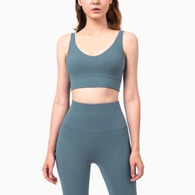 Women's Yoga Sports bra & High Waist Leggings Set - AM APPAREL