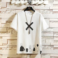 "X" Short Sleeved Men's Summer T-Shirt - AM APPAREL