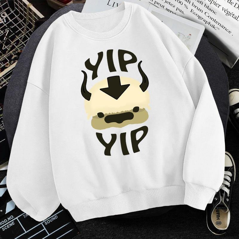 "YIPS" Avatar Unisex Fleece Sweatshirts - AM APPAREL