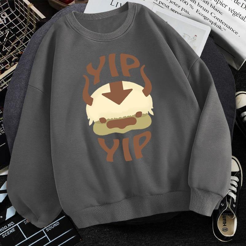 "YIPS" Avatar Unisex Fleece Sweatshirts - AM APPAREL