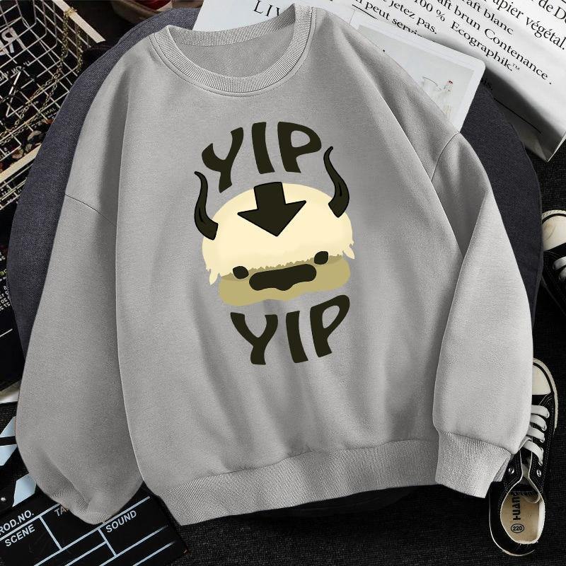 "YIPS" Avatar Unisex Fleece Sweatshirts - AM APPAREL