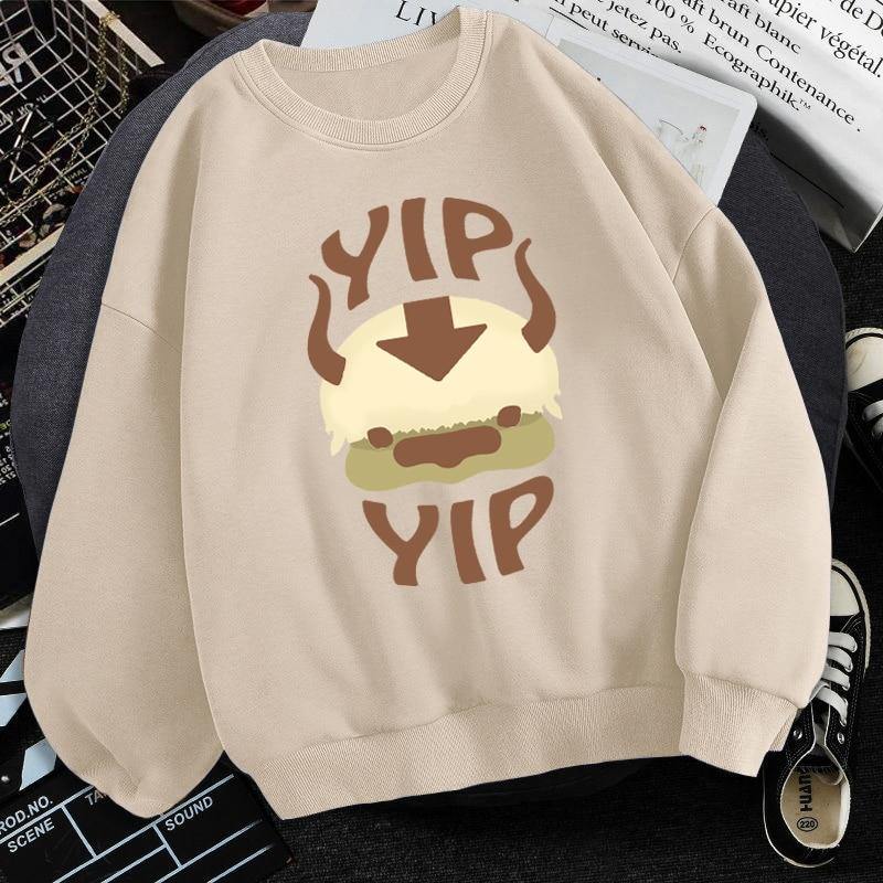 "YIPS" Avatar Unisex Fleece Sweatshirts - AM APPAREL