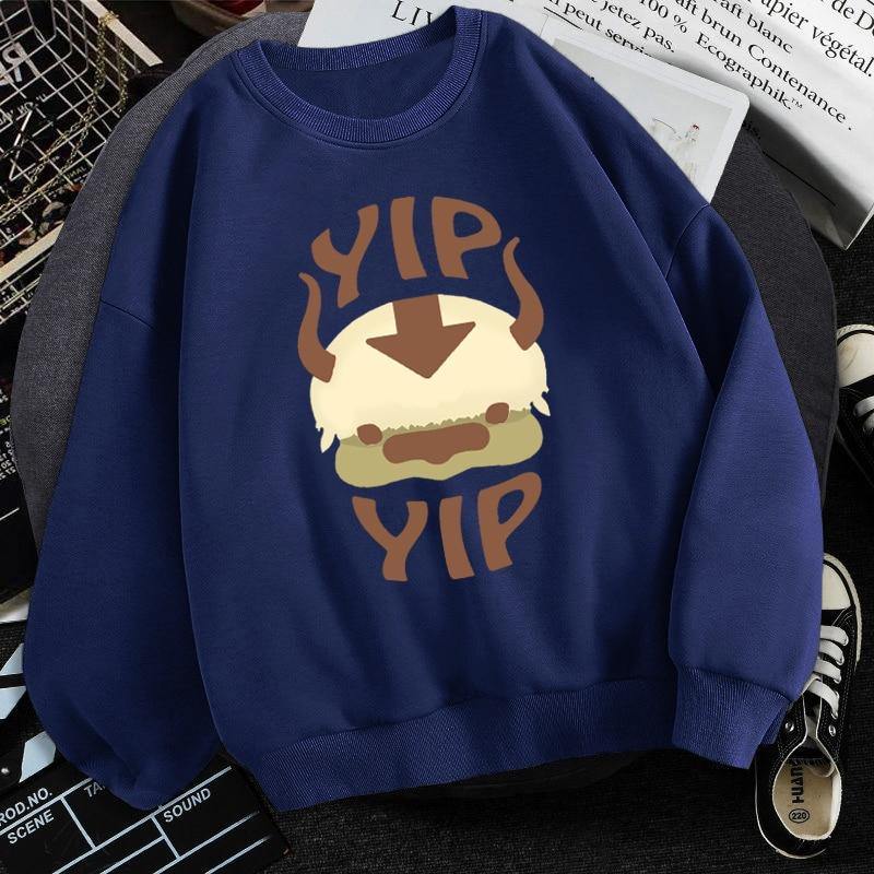 "YIPS" Avatar Unisex Fleece Sweatshirts - AM APPAREL