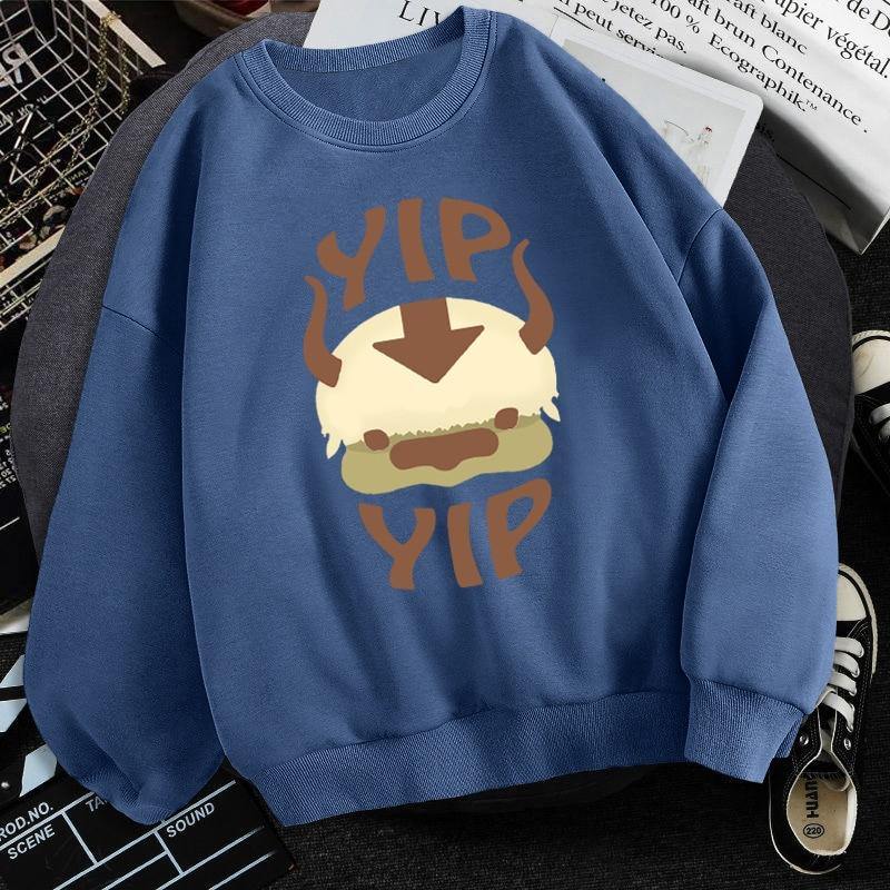 "YIPS" Avatar Unisex Fleece Sweatshirts - AM APPAREL