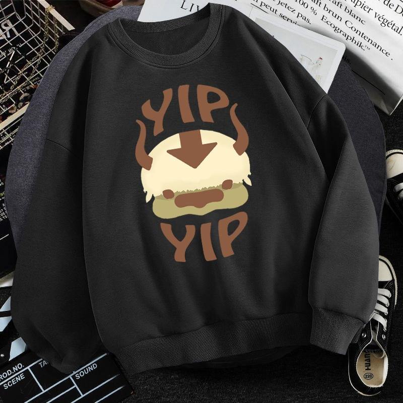 "YIPS" Avatar Unisex Fleece Sweatshirts - AM APPAREL