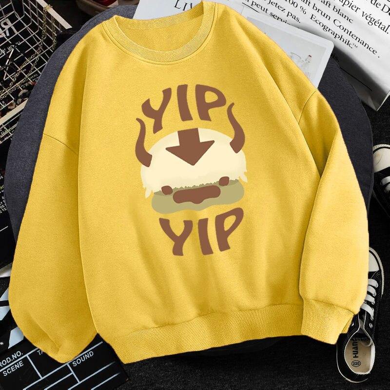 "YIPS" Avatar Unisex Fleece Sweatshirts - AM APPAREL