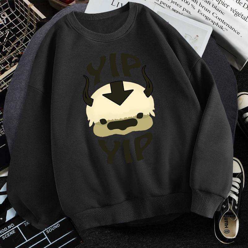 "YIPS" Avatar Unisex Fleece Sweatshirts - AM APPAREL